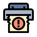 Paper jam or feeding issue